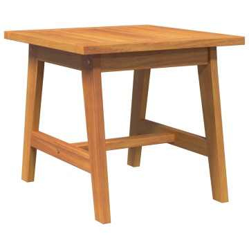 Masa laterală 45x45x40 cm Lemn solid de acacia - Img 2