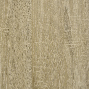 Masă laterală, stejar sonoma, 40x30x60 cm, lemn prelucrat - Img 6