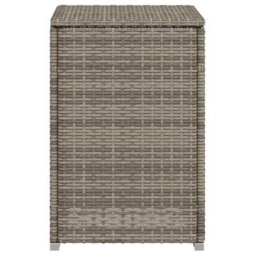 Masă mască acoperire rezervor propan gri 40x40x60 cm poliratan - Img 5