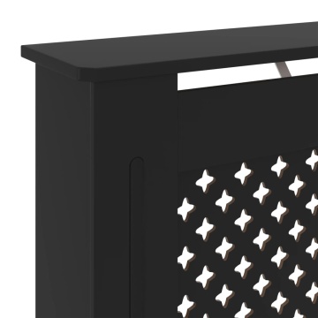 Mască pentru calorifer, negru, 78 cm, MDF - Img 7
