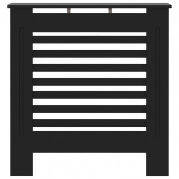 Mască pentru calorifer, negru, 78 cm, MDF - Img 3