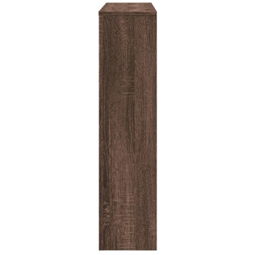 Mască pentru calorifer, stejar maro 175x20x82 cm lemn prelucrat - Img 4