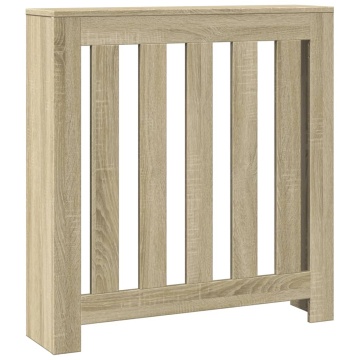 Mască pentru calorifer stejar sonoma 78x20x82 cm lemn prelucrat - Img 2