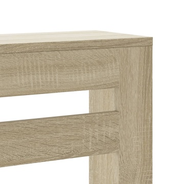 Mască pentru calorifer stejar sonoma 78x20x82 cm lemn prelucrat - Img 5