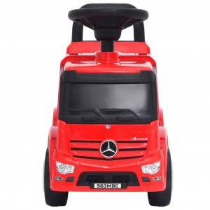 Mașinuță pentru pași Mercedes-Benz, roșie - Img 3