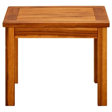 Măsuță de cafea de grădină, 45x45x36 cm, lemn masiv acacia - Img 3