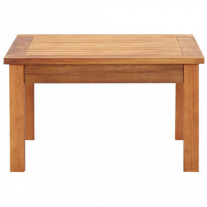 Măsuță de cafea de grădină, 60x60x36 cm, lemn masiv acacia - Img 2