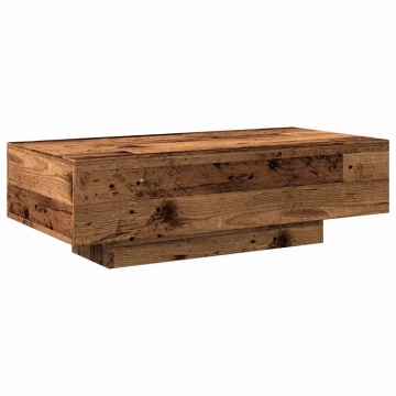 Măsuță de cafea, lemn vechi, 100x49,5x31 cm, lemn prelucrat - Img 2