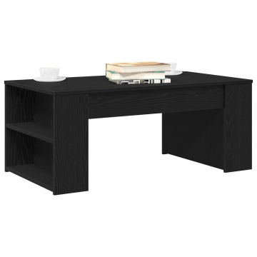 Măsuță de cafea, stejar negru, 102x55x42 cm, lemn prelucrat - Img 3