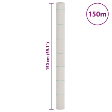 Membrană antiburuieni, alb, 1,5x150 m, PP - Img 7