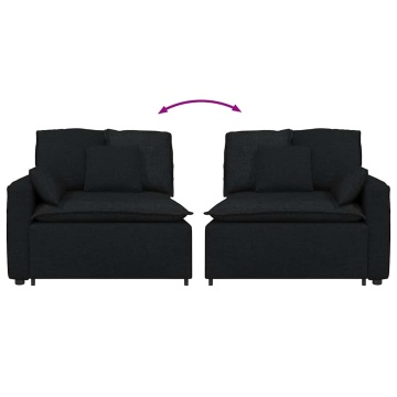 Modul modular de capăt pentru cotieră canapea cu perne 100 cm - Img 5