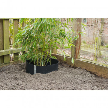 Nature Folie barieră împotriva rădăcinilor negru 0,7 x 5m HDPE 6030227 - Img 2