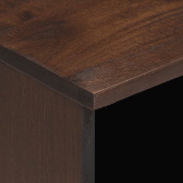 Noptiere, 2 buc., 40x33x46 cm, lemn masiv de acacia - Img 6
