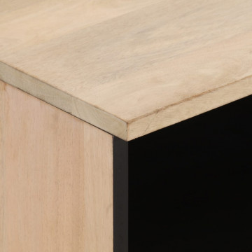 Noptiere, 2 buc., 40x33x46 cm, lemn masiv de acacia - Img 6