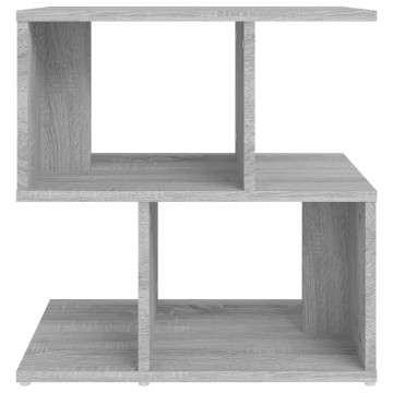 Noptiere, 2 buc., gri sonoma, 50x30x51,5 cm, lemn prelucrat - Img 5
