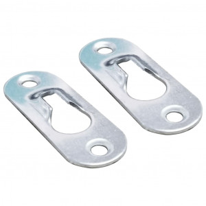 Noptiere suspendate, 2 buc., negru, 40 x 30 x 15 cm, PAL - Img 5