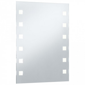 Oglindă cu LED de perete pentru baie, 60 x 80 cm - Img 4