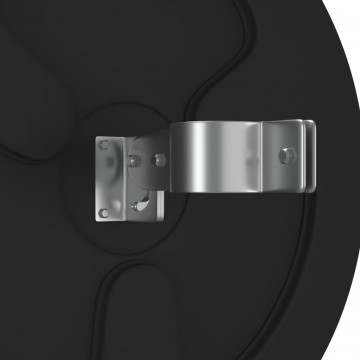 Oglindă de trafic convexă exterior, negru, Ø60 cm, policarbonat - Img 8