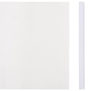 Panou de intimitate grădină, alb, 70 x 0,19 m, PVC - Img 3