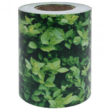 Panou de intimitate grădină, verde, 70 x 0,19 m, PVC - Img 4