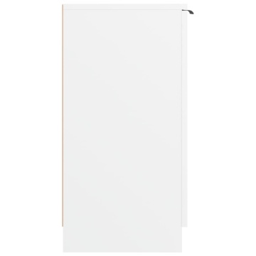Pantofar, alb, 59x35x70 cm, lemn prelucrat - Img 4