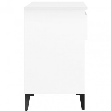 Pantofar, alb, 70x36x60 cm, lemn prelucrat - Img 6