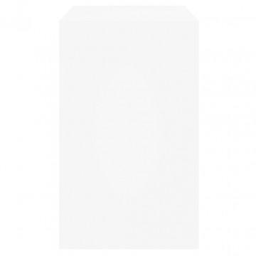 Pantofar, alb, 80x42x69 cm, lemn prelucrat - Img 5