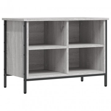 Pantofar, gri sonoma, 69x35x50 cm, lemn compozit - Img 2