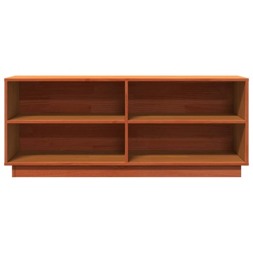 Pantofar, maro ceruit, 110x34x45 cm, lemn masiv de pin - Img 8