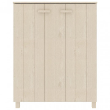Pantofar, maro miere, 85x40x108 cm, lemn masiv de pin - Img 3