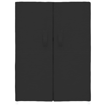 Pantofar, negru, 60x28x90 cm, material textil - Img 3
