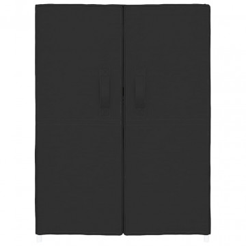 Pantofar, negru, 60x28x90 cm, material textil - Img 3