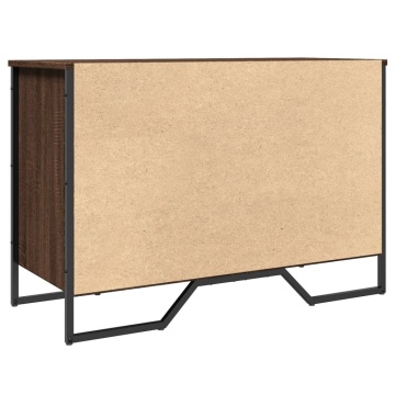 Pantofar, stejar maro, 90x38x61,5 cm, lemn prelucrat - Img 5