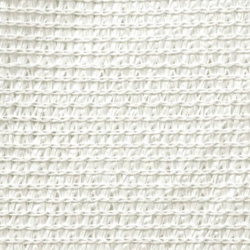 Pânză parasolar, alb, 5 x 7 m, HDPE, 160 g/m² - Img 3
