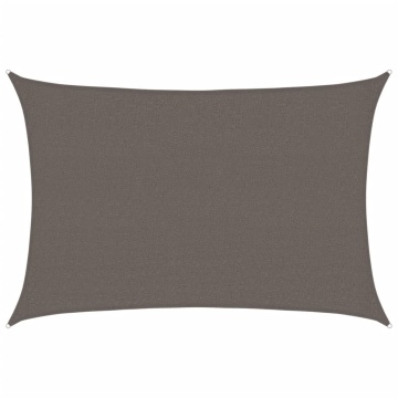 Pânză parasolar, antracit, 2,5 x 3,5 m, HDPE, 160 g/m² - Img 2