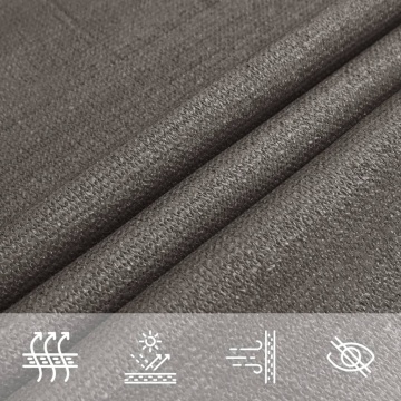 Pânză parasolar, antracit, 3,5x5 m, HDPE, 160 g/m² - Img 8