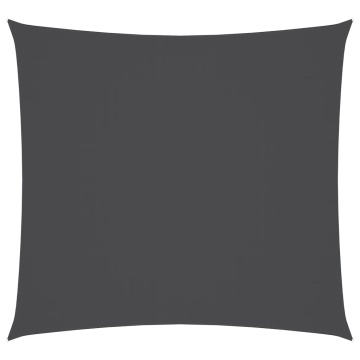 Pânză parasolar, antracit, 4x4 m, țesătură oxford, pătrat - Img 2