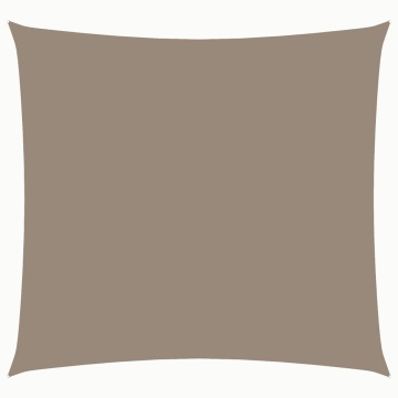 Pânză parasolar, gri taupe, 7x7 m, țesătură oxford, pătrat - Img 2