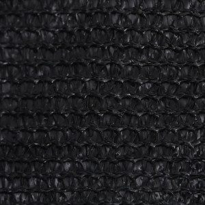Pânză parasolar, negru, 3,5x4,5 m, HDPE, 160 g/m² - Img 2