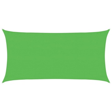 Pânză parasolar, verde deschis, 3x6 m, HDPE, 160 g/m² - Img 2