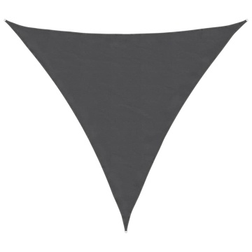 Parasolar, antracit, 3x3x3 m, țesătură oxford, triunghiular - Img 2