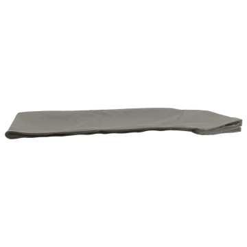 Parasolar barcă Bimini cu 3 arcuri, gri, 183x196x137 cm - Img 7