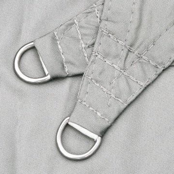 Parasolar, gri deschis, 2x2 m, 100% poliester Oxford - Img 8