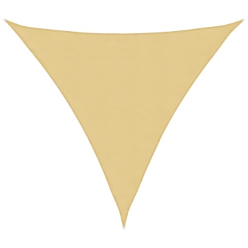 Parasolar, nisipiu, 4x4x4 m, 100% poliester Oxford - Img 2