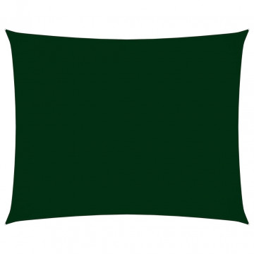 Parasolar verde închis 2x3,5 m țesătură oxford dreptunghiular - Img 1