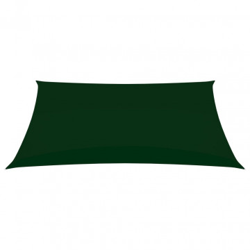 Parasolar verde închis 2x4,5 m țesătură oxford dreptunghiular - Img 2