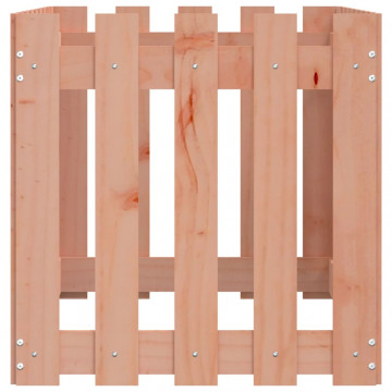 Pat înălțat grădină cu design gard 100x50x50 cm lemn douglas - Img 5