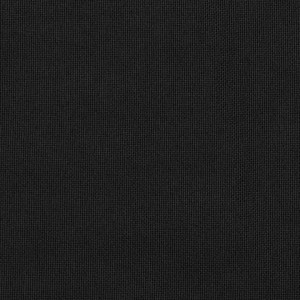 Perdele opace aspect pânză, cârlige, 2 buc., negru, 140x245 cm - Img 4