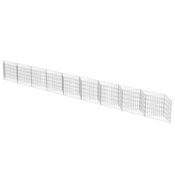 Perete gabion, 630 x 30 x 50 cm, oțel galvanizat - Img 3