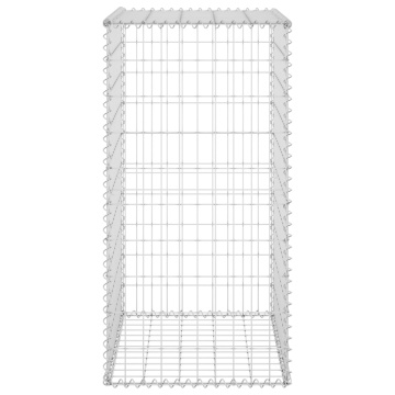 Perete gabion cu capace, 60 x 50 x 100 cm, oțel galvanizat - Img 4